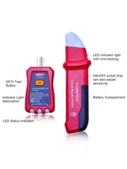 Breaker Finder UNI-T Professional Circuit Sensitivity Adjustable Socket Tester D Klein Multimeter